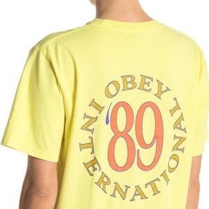 OBEY womens med 100/,%premium cotton free sox